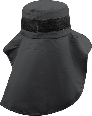 CLAPE Sun Protection Hat Wide Brim Fishing Hat Neck Face Flap Outdoor Caps Women Men Quick Dry Bucket Hat Jungle Bush Caps in Saudi Arabia