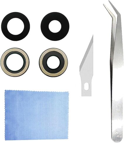 Camera Glass Cover Rear Lens Replacement Parts+ Adhesive for Samsung Galaxy Z Flip 5 in Kuwait