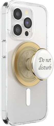PopSockets Phone Grip Compatible with MagSafe, Phone Holder, Wireless Charging Compatible - Resin DND in Saudi Arabia