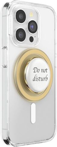 PopSockets Phone Grip Compatible with MagSafe, Phone Holder, Wireless Charging Compatible - Resin DND in Saudi Arabia