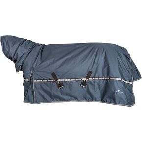 Classic 10K Cross Trainer Horse Blanket with Hood Slate M75/77