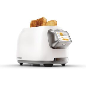 Tineco TOASTY ONE Smart Toaster with Touchscreen, Auto Lift and Lowers,2- Slice Toast Individually, High-End Stainless Steel Design with Limitless Toasting Adjustment, Fresh, Reheat and Frozen