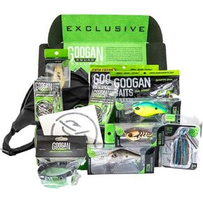 Googan Squad Mondo Kit Black Series | Bass Fishing Kit | Freshwater Largemouth and Smallmouth Bass Lures | Fishing Box