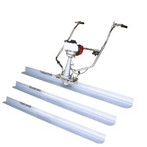 TOMAHAWK Power Screed Concrete Finishing Tool with 12ft, 8ft, and 4ft Blades Bull Float Honda GX35