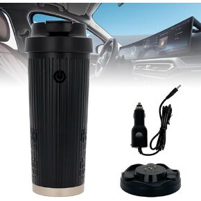 Smart Cup Car Electric Cooling and Heating Cup 12V Car Travel Heating Cup Smart Coffee Mug 12oz Insulated Mug for Car/Office/Home/Travel Multi-function Temperature Control Electric Kettle