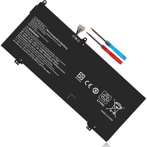 Emanjor CP03XL Laptop Battery for HP Spectre X360 Convertible 13-ae0xx 13-ae013dx 13-ae014dx 13-ae011dx 13-ae012dx 13-ae000 13t-ae000 13-ae049ng 13-ae040ng 929072-855 929066-421 CP03060XL HSTNN-LB8E