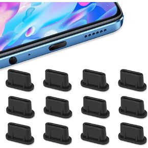 200 قطعة من سدادات مكافحة الغبار من النوع C، غطاء غبار USB C من السيليكون من النوع C، غطاء مضاد للغبار متوافق مع واجهة TYPE-C، مثل الهواتف الذكية والأجهزة اللوحية وإمدادات الطاقة المحمولة