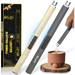 Electric Candle Lighter, Valentines Day Gifts for Her/Him, USB Arc Rechargeable Windproof Long Lighter for Candle, Valentines Day Gifts, Birthday Gift for Women Men Mom Wife Sister