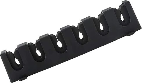 Vertica Fishing Rod Holders, Wall-Mounted – Fishing Rod Racks, Fishing Pole Holders,Fishing Rod Rack,Store 6 Rods or Combos in 12.6 Inches, for Garage & Boat, 1 Pair Black (Vertica) in Kuwait