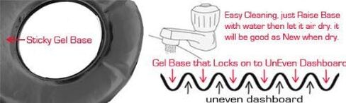 حامل تثبيت بالشفط شديد التحمل من ChargerCity لجهاز Garmin Striker 4 4cv 4 dv Fishfinder GPS in Kuwait