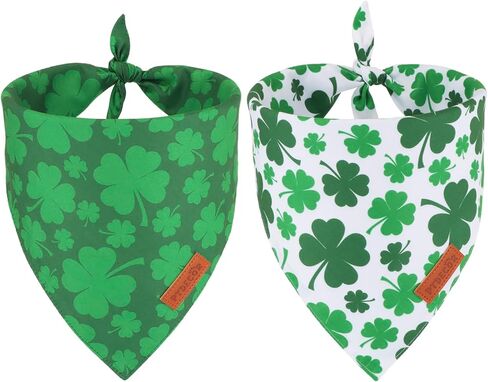 PTDECOR Christmas Dog Bandana, Xmas Light Bulb Santa Dog Bandana Reversible Holiday Dog Scarf, Triangle Dog Christmas Bandanas for Medium Large Dogs Pets (Blue, Large) in Saudi Arabia