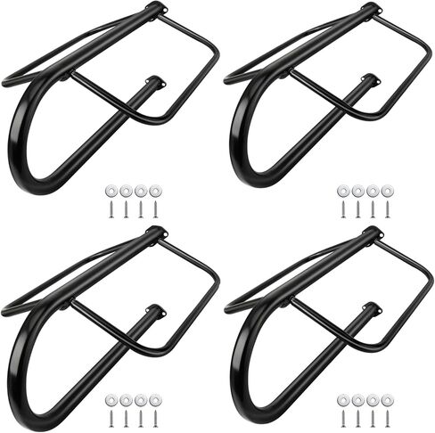 4 Sets Saddle Rack,Wall Mounted Detachable Saddle Rack Stand for English and Western Saddles, 27.3x16.3x12.5 Inches in Saudi Arabia