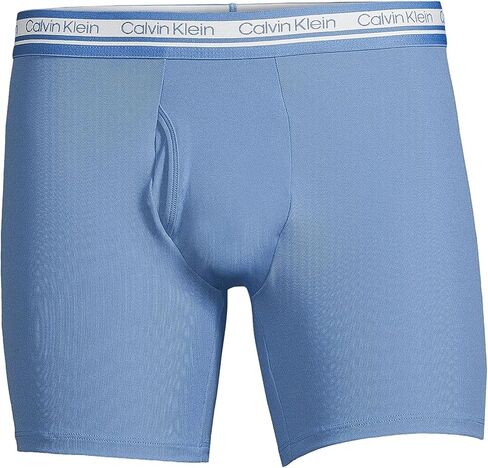 Calvin Klein Men's Microfiber Wicking Boxer Briefs 3 Pack in Saudi Arabia