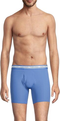 Calvin Klein Men's Microfiber Wicking Boxer Briefs 3 Pack in Saudi Arabia