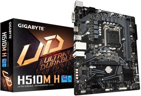 اللوحة الأم جيجابايت H510M H Intel H510 Express LGA 1200 Micro ATX DDR4-SDRAM in Saudi Arabia