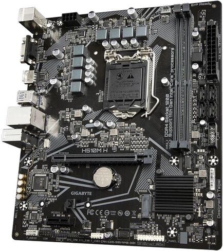 اللوحة الأم جيجابايت H510M H Intel H510 Express LGA 1200 Micro ATX DDR4-SDRAM in Saudi Arabia