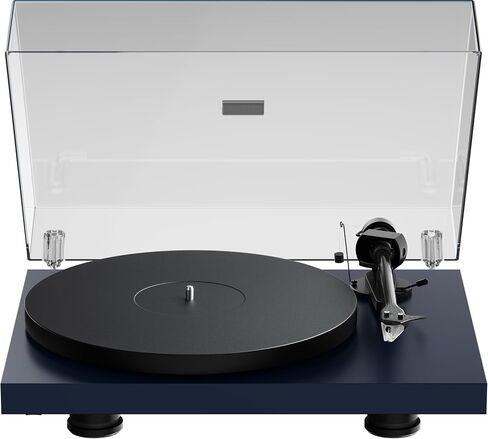 Pro-Ject Debut EVO 2، قرص دوار من الجيل التالي لعشاق الموسيقى مع ذراع نغمة من ألياف الكربون، واختيار السرعة الإلكتروني وخرطوشة Pick it MM EVO المثبتة مسبقًا، مصنوعة في أوروبا (أزرق فولاذي ساتان) in Kuwait