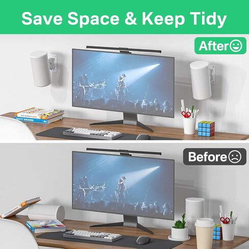 notiela Tilt & Swivel Adjustable Speaker Wall Mount for Sony HT-A9, SA-RS5 Speaker Mount - Wall Speaker Mount Designed for Sony HT-A9 & SA-RS5 Wall Mount for Better Sound, 4 Pack in Saudi Arabia