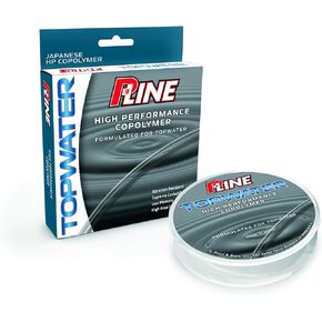 P-Line Topwater High Performance Copolymer buoyant 300 Yard Spool Line- TWFC-12, Clear, 12lb