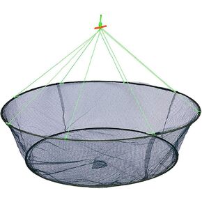 Foldable Fishing Net Hand Casting Cage Crab Net for Fish Shrimp Minnow Crayfish Crab