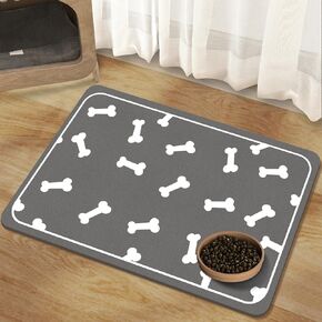 Pet Feeding Mat - Absorbent Dog Mat for Food & Water - Easy Clean, Quick Dry - Puppy Supplies - Dog Accessories