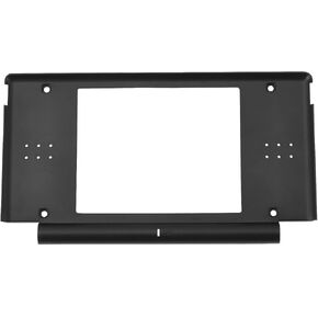 Front Top Game Console Frame Shell Compatible with Nintendo DS Lite NDSL LCD Screen Frame Replacement Console Display Screen Housing Top Upper Cover Case Black