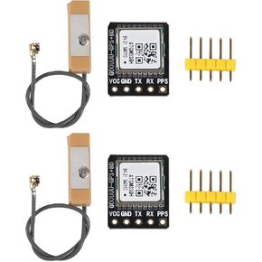 2pcs GPS+BDS Dual-Mode Module Flight Control Satellite Positioning Navigator ATGM336H Replacement NEO-M8N NEO-6M GPS Module for Vehicles