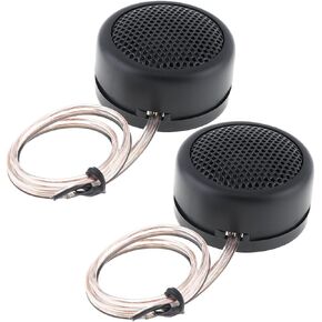 Car Tweeters, 2pcs Universal 380W Car Speaker High Efficiency Mini Dome Tweeter Speakers for Car Audio System