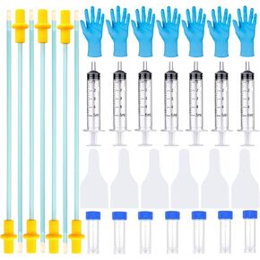 10 Set AI Artificial Insemination Dog Breeding Kit, Dog Breeding Kit, Insemination kit for Dogs, Dog Breeding Supplies for Medium Breeds（11.8 inch）