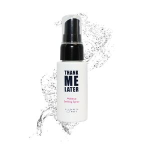 Elizabeth Mott - Thank Me Later Face Makeup Setting Spray for Oily Skin - Cruelty Free, Weightless, Long-Lasting Matte Finishing Spray - For Face & Skin Care - 95ml