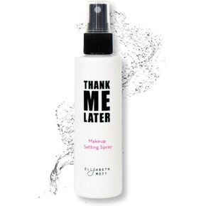 Elizabeth Mott - Thank Me Later Face Makeup Setting Spray for Oily Skin - Cruelty Free, Weightless, Long-Lasting Matte Finishing Spray - For Face & Skin Care - 95ml
