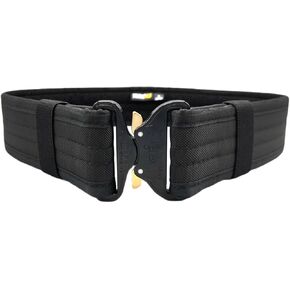 Hero's Pride 2.25" Duty Belt, Ballistic Deluxe Nylon EDC Belt, Quick Release Belt Buckle, Tactical CCW Gun Belt