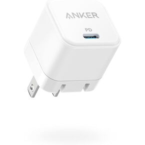 USB C Charger, Anker 2-Pack Fast Charger with Foldable Plug, PowerPort III 20W Cube Charger for iPhone 14/14 Plus/14 Pro/14 Pro Max/13, Galaxy, Pixel 4/3, iPad/iPad Mini, and More(Cable not Included)