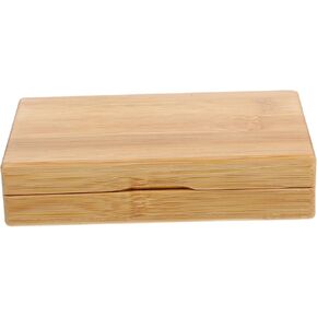 INOOMP 3 قطع صندوق أدوات صيد السمك منظم لطعم الصيد، منظم أدوات صيد الذبابة، منظم أدوات صيد الأسماك، علبة طعم صيد السمك، معدات صيد خشبية من الخيزران in Kuwait