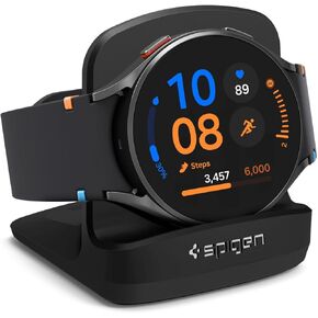 Spigen S352 Designed for Galaxy Watch FE Stand/Galaxy Watch 4 Stand/Galaxy Watch 4 Classic Stand/Galaxy Watch 3 Stand/Galaxy Watch Active Stand - Black