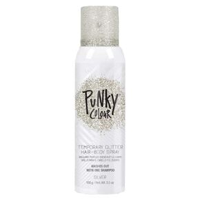 Punky Temporary Hair and Body Glitter Color Spray, Travel Spray, Lightweight, Adds Shimmery Glow, Perfect to use On Hair, Skin, or Clothing, 3.5 oz - GOLD