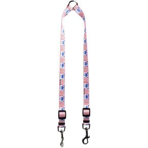 Yellow Dog Design Crab Crazy Coupler Dog Leash 3/4" Wide and 12 to 20" Long, Medium