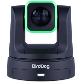 BirdDog X5 Ultra 4K Ultra HD NDI|HX3 12G-SDI/IP 20x PTZ Camera - Black