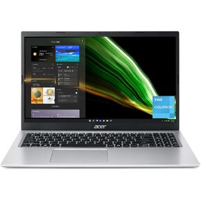 Acer Aspire 1 A115-32-C96U Slim Laptop | 15.6" Full HD Display | Intel Celeron N4500 Processor | 4GB DDR4 | 128GB eMMC | WiFi 5 | Microsoft 365 Personal 1-Year Subscription | Windows 11 Home in S mode