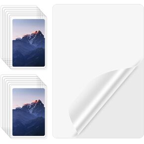 100Pcs Index Card Laminating Pouches 4x6 File Card Laminating Pouches Thermal Laminating Sheets Business Card Laminating Pouches for Work Permits Pass Cards Student ID Cards, 5 Mil