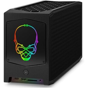 BRENUC NUC 11 Extreme Kit Beast Canyon NUC11BTMi9 Intel Core i9-11900KB Gaming PC Barebone Supports 12'' Max Video Card Length, UHD, WiFi, Bluetooth, HDMI, USB 3.1, SD Card