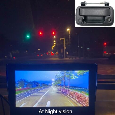 Generic HD Night Vision Waterproof Fish-Eye Lens Reverse Camera with Rear Door Handle Replacement for Ford F150 04-14 Mark LT 06-14 Superduty 08-15 Replacement OE 8L3Z-9943400-AC in Saudi Arabia