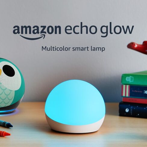Echo Glow - Multicolor smart lamp, Works with Alexa in Saudi Arabia
