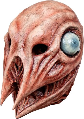 Ghoulish Productions Big Charlie Mask, Creepy Dog Latex Mask. Biege Skin With Black Eyes Dog Mask. Dog Mask Adult. Creepypastas Line. Adult Mask One size latex mask in Saudi Arabia