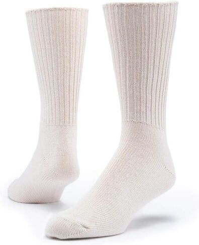 Maggie's Organics - Allergy Organic Cotton Crew Socks - 1 Pair - Unisex in Saudi Arabia