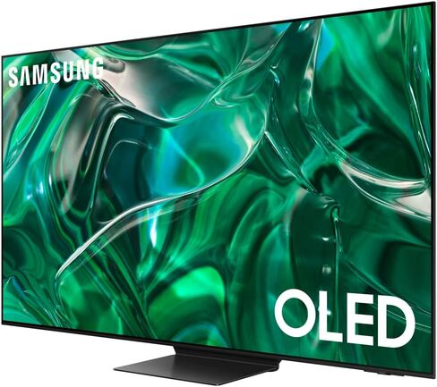 SAMSUNG QN65S95CAFXZA 65 inch HDR Quantum Dot OLED Smart TV 2023 Bundle with TaskRabbit TV Installation/Wall Mounting Voucher and 2 YR CPS Enhanced Protection Pack in Saudi Arabia