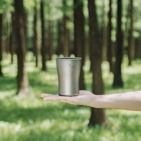 Boundless Voyage Titanium Beer Cups Ultralight Coffee Tea Juicy Mugs for Outdoor Camping Picnic 240ml 380ml 600ml (600ml) in Saudi Arabia