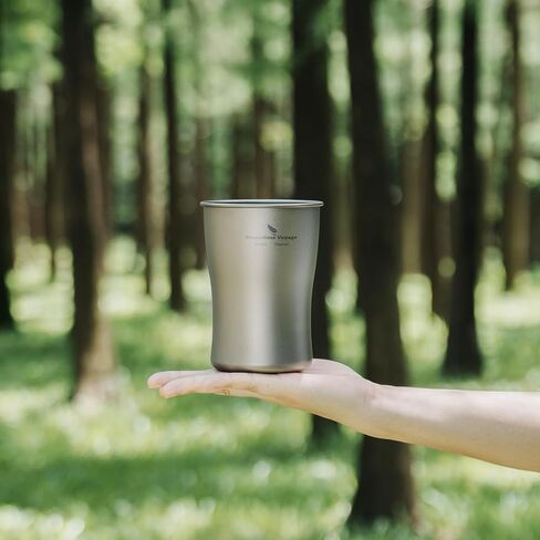 Boundless Voyage Titanium Beer Cups Ultralight Coffee Tea Juicy Mugs for Outdoor Camping Picnic 240ml 380ml 600ml (600ml) in Saudi Arabia