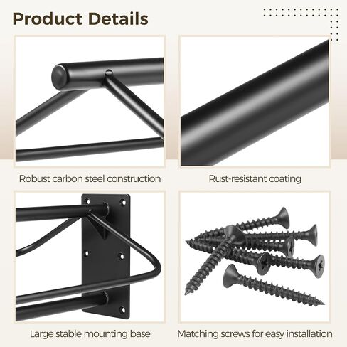 2 Pcs Saddle Rack Wall Mount - Heavy-Duty Carbon Steel Saddle Pad Racks,Wall Mounted Saddle Stand Horse Tack Storages for English Western Saddles,Horse Blankets,Stall Supplies Accessories in Saudi Arabia