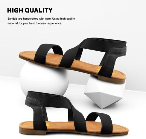 DAYDAYGO Women's Elastic Flat Sandals in Saudi Arabia